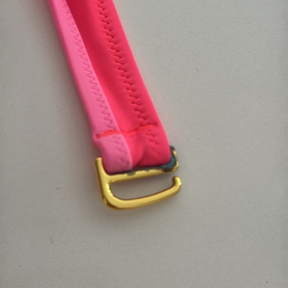 Pink and Patterned Bikini Tops, Victoria’s Secret, 32B - Picture 5 of 8